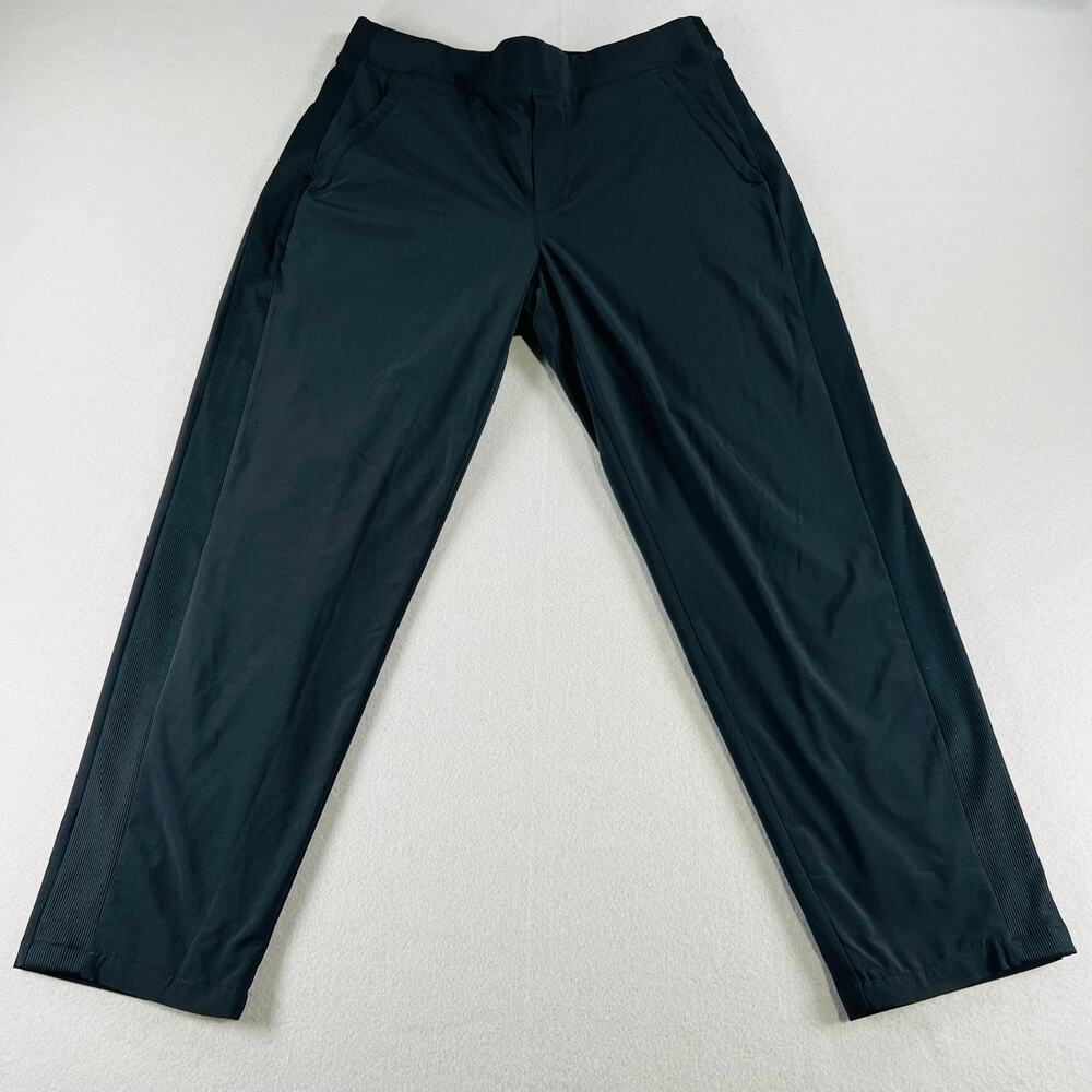 Athleta Brooklyn Jersey Lined Mid Rise Pant 10P Black